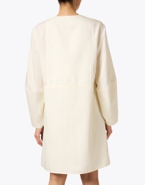 Back image thumbnail - Joseph - Dasia Ivory Silk Blend Dress