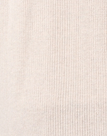 Fabric image thumbnail - Kinross - Beige Ribbed Cotton Cardigan