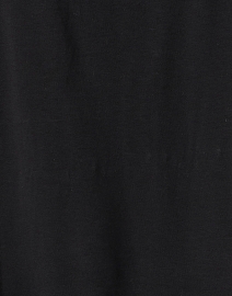Fabric image thumbnail - Eileen Fisher - Black Jersey Funnel Neck Top