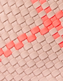 Fabric image thumbnail - Naghedi - St. Barths Mini Pink Plaid Woven Handbag