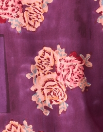 Fabric image thumbnail - Lisa Corti - Eli Magenta Multi Print Satin Top