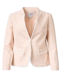 Product image thumbnail - Helene Berman - Demi Light Pink Tweed Jacket