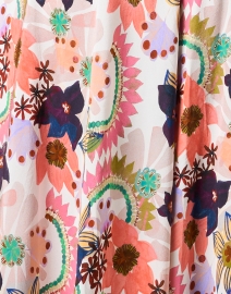 Fabric image thumbnail - Soler - Raquel Multi Floral Print Silk Dress
