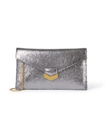 Extra_1 image thumbnail - DeMellier - London Silver Embossed Leather Clutch