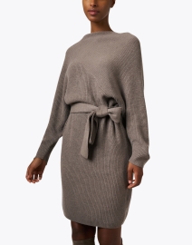 Front image thumbnail - Brochu Walker - Leith Taupe Knit Dress