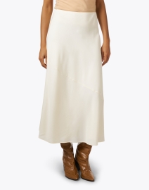 Front image thumbnail - Apiece Apart - Ami Cream Slip Skirt