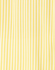 Fabric image thumbnail - Piazza Sempione - Yellow and Ecru Stripe Shirt
