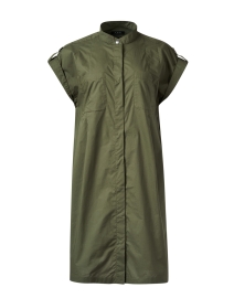Product image thumbnail - A.P.C. - Doreen Green Shirt Dress