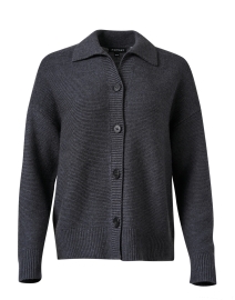 Grey Wool Cardigan