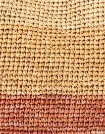 Fabric image thumbnail - Laggo - Nella Color Block Raffia Bag