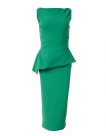 Keleigh Green Stretch Jersey Dress