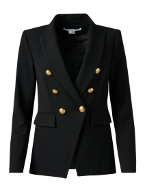 Miller Black Dickey Jacket with Gold Buttons