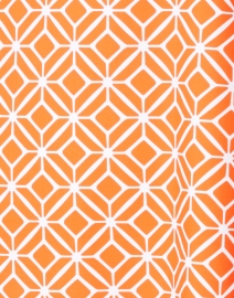 Jude Connally - Ella Orange Geometric Printed Dress