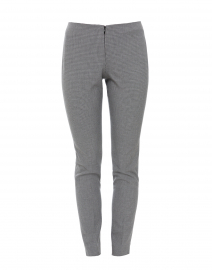 Product image thumbnail - Peace of Cloth - Jasmine Black and Grey Houndstooth Pant