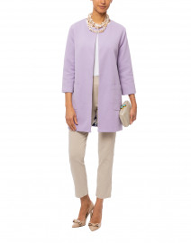 Lilac Cotton Coat