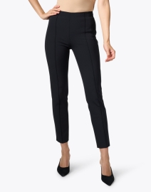 Front image thumbnail - Escada - Tuska Black Stretch Slim Pant