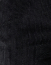 Fabric image thumbnail - Weekend Max Mara - Fungo Black Corduroy Pant