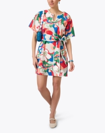 Look image thumbnail - Frances Valentine - Doris Multi Floral Print Cotton Dress