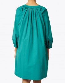 Seventy - Green Stretch Cotton Poplin Dress