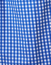 Fabric image thumbnail - Hinson Wu - Tamron Blue Gingham Shirt Dress
