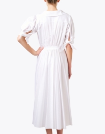 Back image thumbnail - Jason Wu Collection - White Wrap Dress