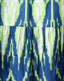 Fabric image thumbnail - Figue - Bella Blue and Green Printed Dress