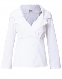 Valencia White Cotton Top