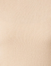 Fabric image thumbnail - Paule Ka - Dune and White Wool Cashmere Top