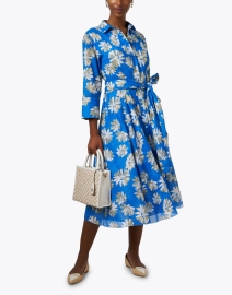 Look image thumbnail - Rosso35 - Blue Floral Print Dress