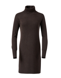 Product image thumbnail - Veronica Beard - Saranac Brown Cashmere Dress