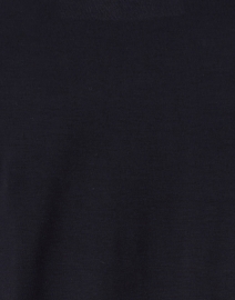 Fabric image thumbnail - Majestic Filatures - Navy Stretch Henley Top