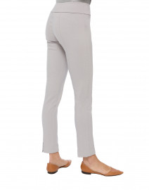 Back image thumbnail - Elliott Lauren - Silver Control Stretch Pull On Ankle Pant
