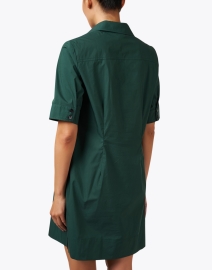 Back image thumbnail - Finley - Endora Green Polo Dress