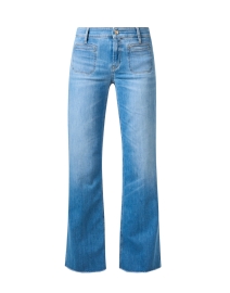 Product image thumbnail - Cambio - Tess Blue Wide Leg Jean