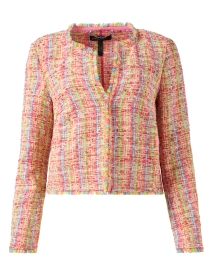 Product image thumbnail - Marc Cain - Pink Multi Tweed Jacket