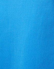 Fabric image thumbnail - Lafayette 148 New York - Blue Wool A-Line Dress