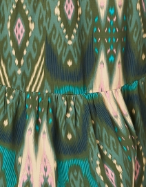Fabric image thumbnail - Figue - Indiana Green Print Shirt Dress
