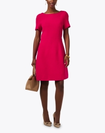 Look image thumbnail - Weill - Raspberry Red Wool Dress