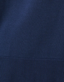 Fabric image thumbnail - Repeat Cashmere - Navy Zip Front Cardigan