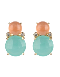 Product image thumbnail - Atelier Mon - Luna Crystal Stud Earrings