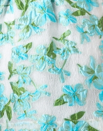 Fabric image thumbnail - Abbey Glass - Betty Blue Floral Organza Dress