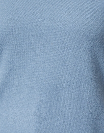 Fabric image thumbnail - Repeat Cashmere - Light Blue Cashmere Sweater