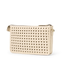 Front image thumbnail - Bembien - Nora Cream Leather Crossbody Bag