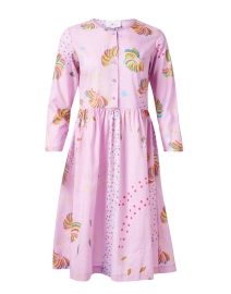Lilac Print Cotton Dress