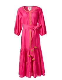 Johanna Pink Cotton Dress