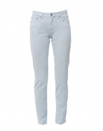 Blue Tapered Straight Leg Stretch Cotton Jean