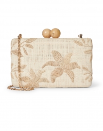 Extra_1 image thumbnail - Kayu - Sierra Natural Embroidered Raffia Clutch