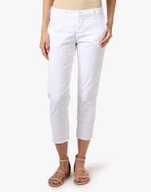 Front image thumbnail - Frank & Eileen - Wicklow White Italian Chino Pant