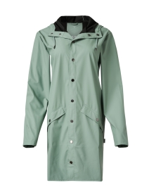 Product image thumbnail - Rains - Green Raincoat 