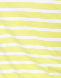 Fabric image thumbnail - Saint James - Etrille Lime and White Striped Cotton Top